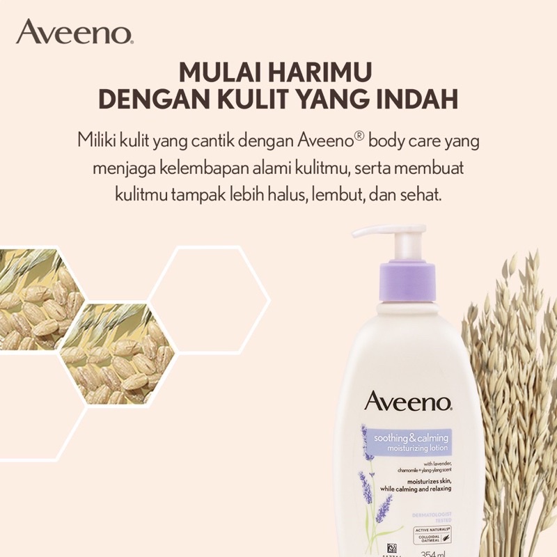 Aveeno Soothing &amp; Calming Moisturizing Lotion 354 ml Lotion Pelembab Kulit