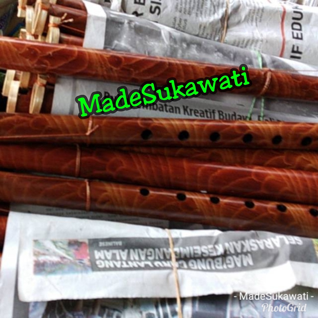 Suling seruling bambu bali Alat musik