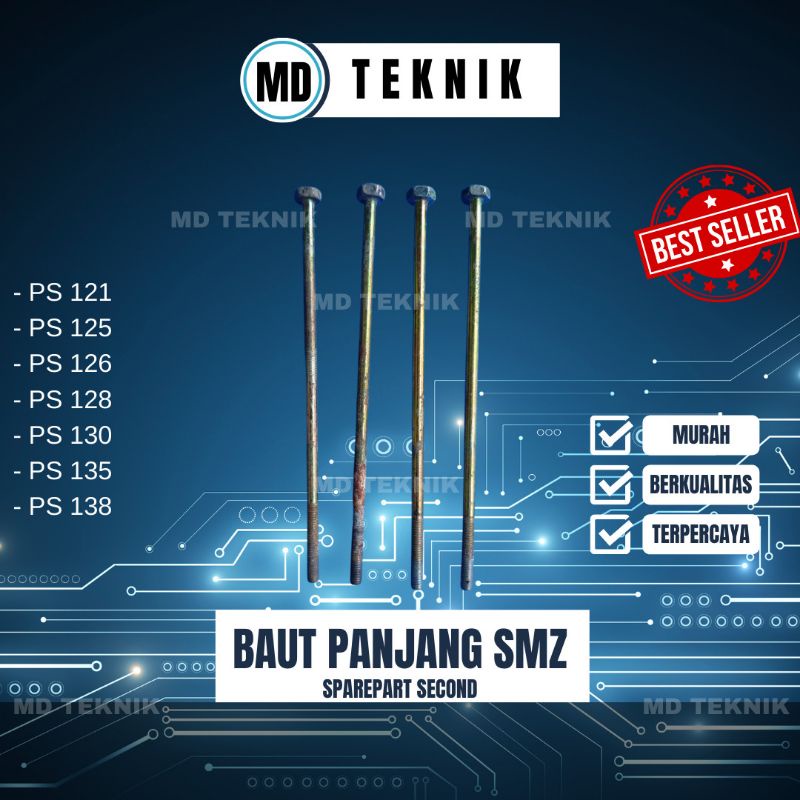 Baut panjang pompa air shimizu