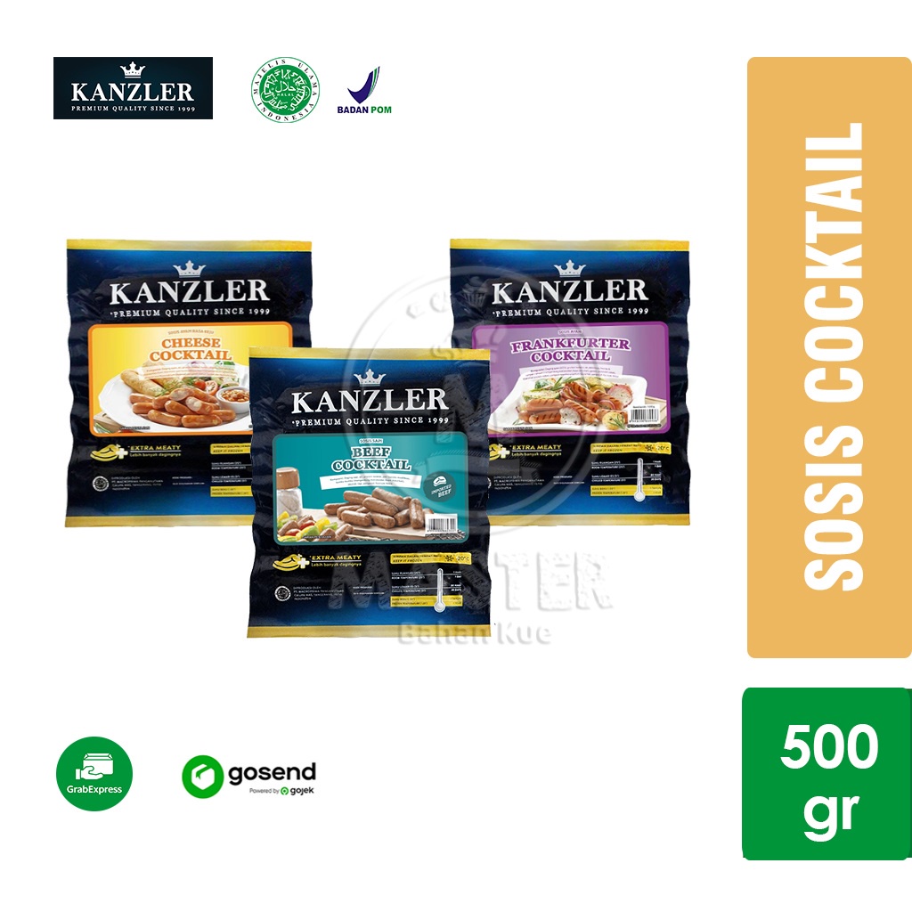 

Sosis Kanzler Cocktail [500 gr] KHUSUS INSTANT