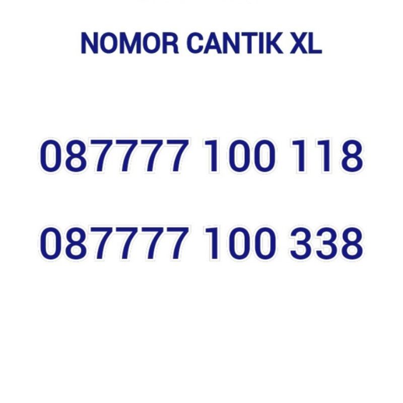 NOMOR CANTIK/NO CANTIK/NOMOR CANTIK XL/KARTU PERDANA/KARTU PERDANA XL/NO XL/NOMOR CANTIK MURAH3