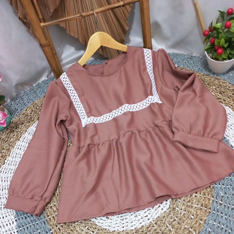 KIRANA TOP BLOUSE//BLOUSE Wanita Dewasa Masa Kini