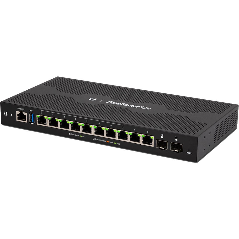 Ubiquiti ER-12P Edge Router 10Port PoE + 2Port SFP Gigabit