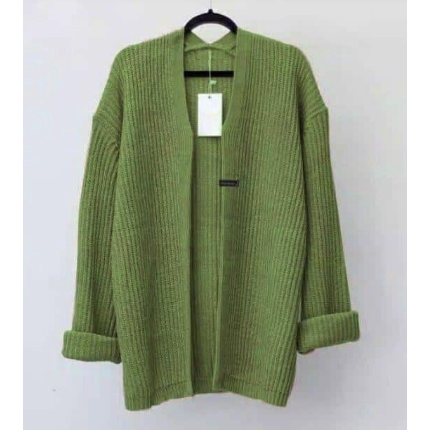 Cardigan Rajut Wanita  Cardigan Oversize Cardy Outer