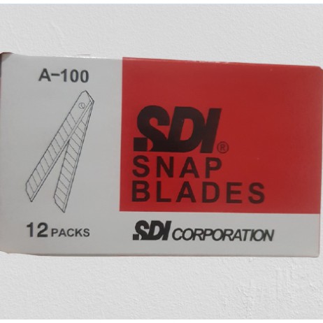 

SDI Isi cutter Kecil (A100) / SDI Spare Blades 1403 - Refil SDI Cutter Kecil A-100