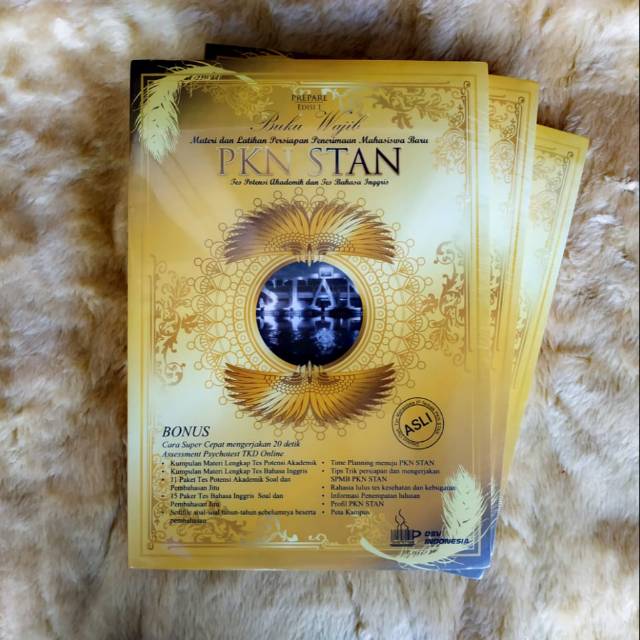 BUKU MATERI WAJIB PKN STAN (TPA+TBI) SUPER LENGKAP