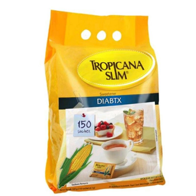 

Tropicana Slim diabtx isi 150 saset