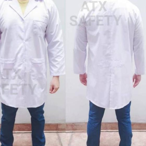 Jas Lab / Jas / Baju Praktikum / Jas Lab Lengan Panjang / Jas Lab Lengan Pendek ATX