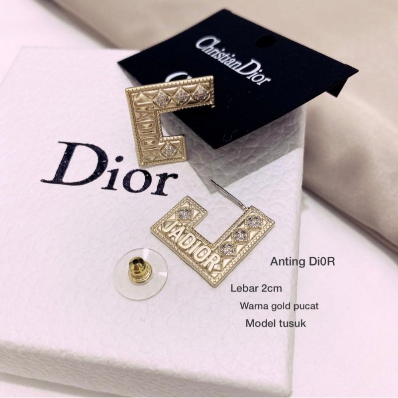 Anting Silver925 perak plat gold Ring Branded Premium Quality Anti karat anti alergi R560