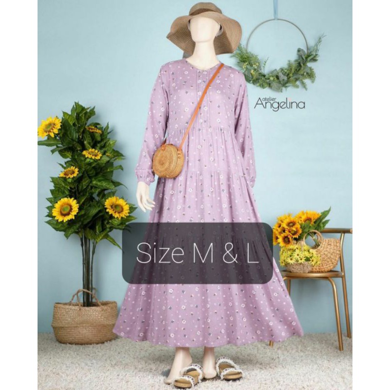 Homedress Atelier Angelina - Bella Dress Pansy Purple