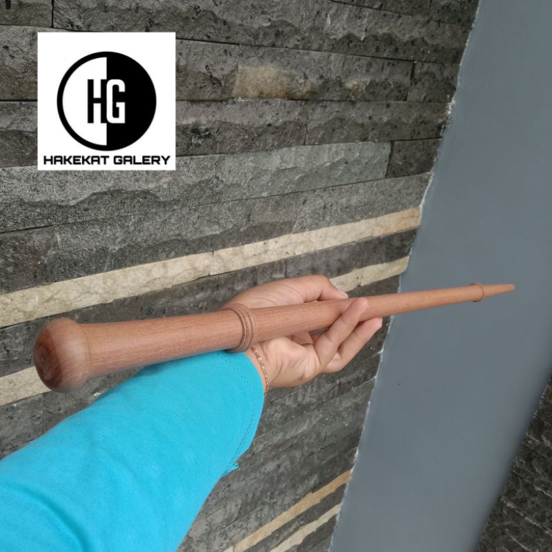 Tongkat komando kayu Bidara asli N07