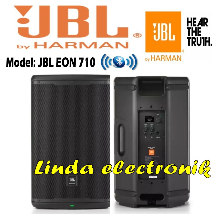 speaker aktif jbl eon 710 10 inch 2 buah garansi resmi with blutooth