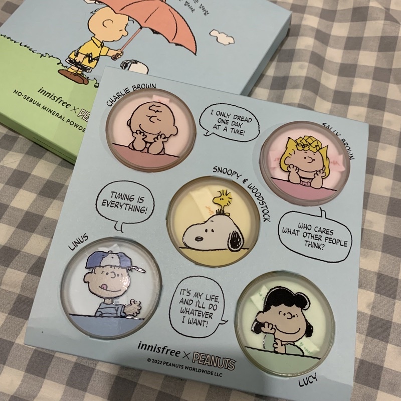 Innisfree x Peanuts No-Sebum Mineral Powder 5g : Single Product