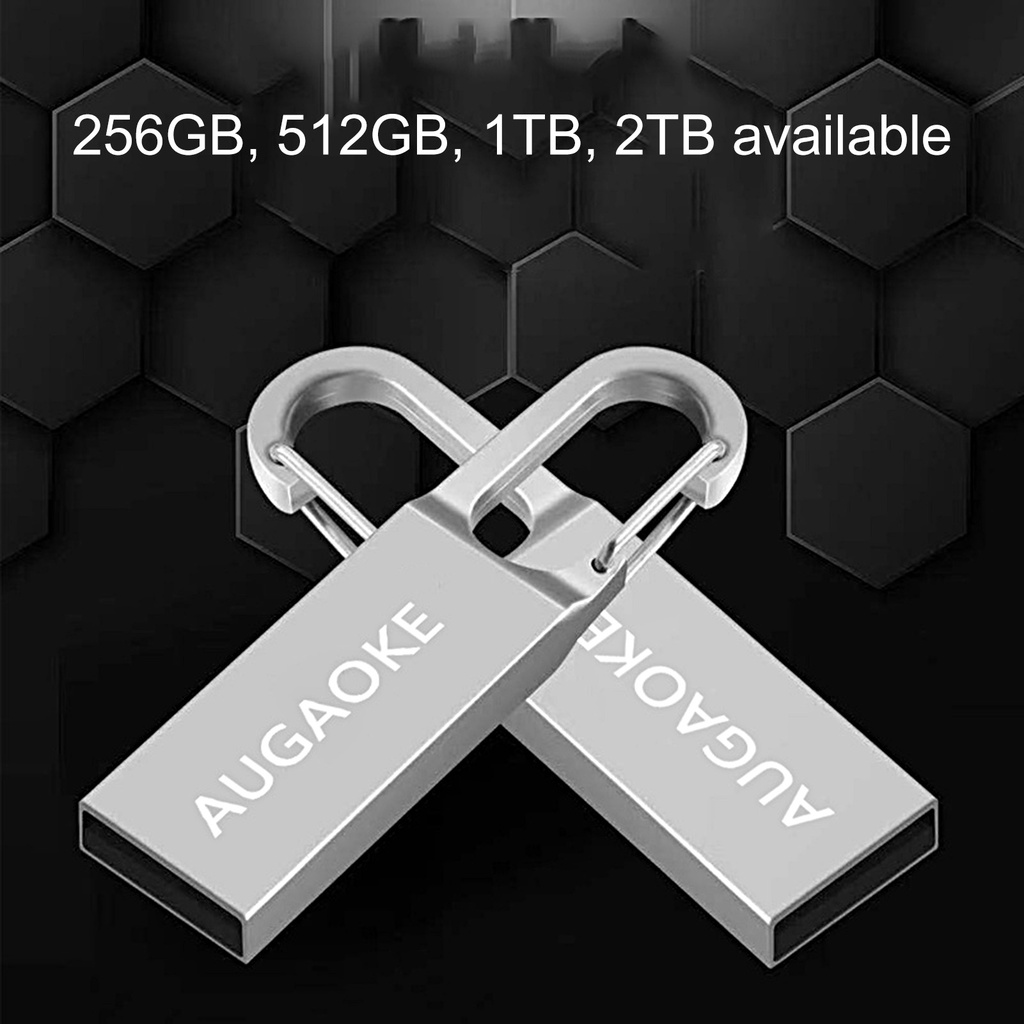 (Huluboy) Flashdisk Usb 3.0 256GB / 512GB / 1TB / 2TB AUGAOKE