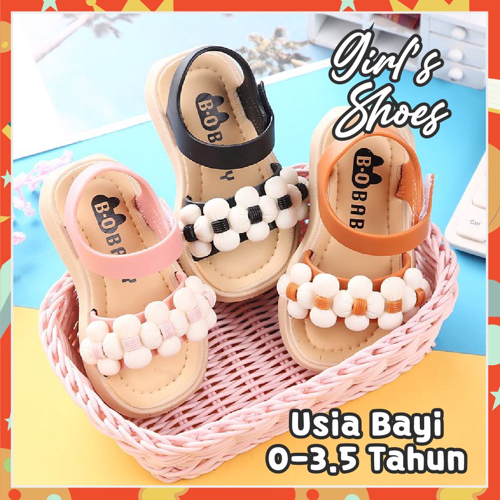 LAPAGO - Sepatu Sandal Anak Laki laki Perempuan Casual Umur 1-3 Thn Type MCT