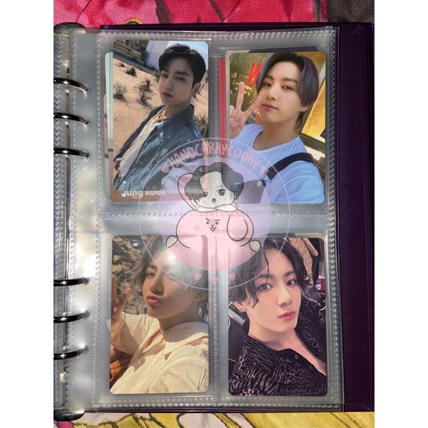 PC JUNGKOOK (LD M2U, POB PEACHES, PC PEACHES,DVD MOTS)