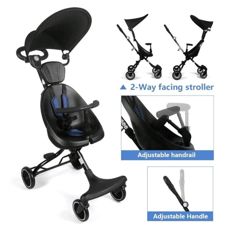 Baobaohao V1 V3 Stroller Recline Rider Stroler Cabin Best Seller Travelling Anak Sun Protector