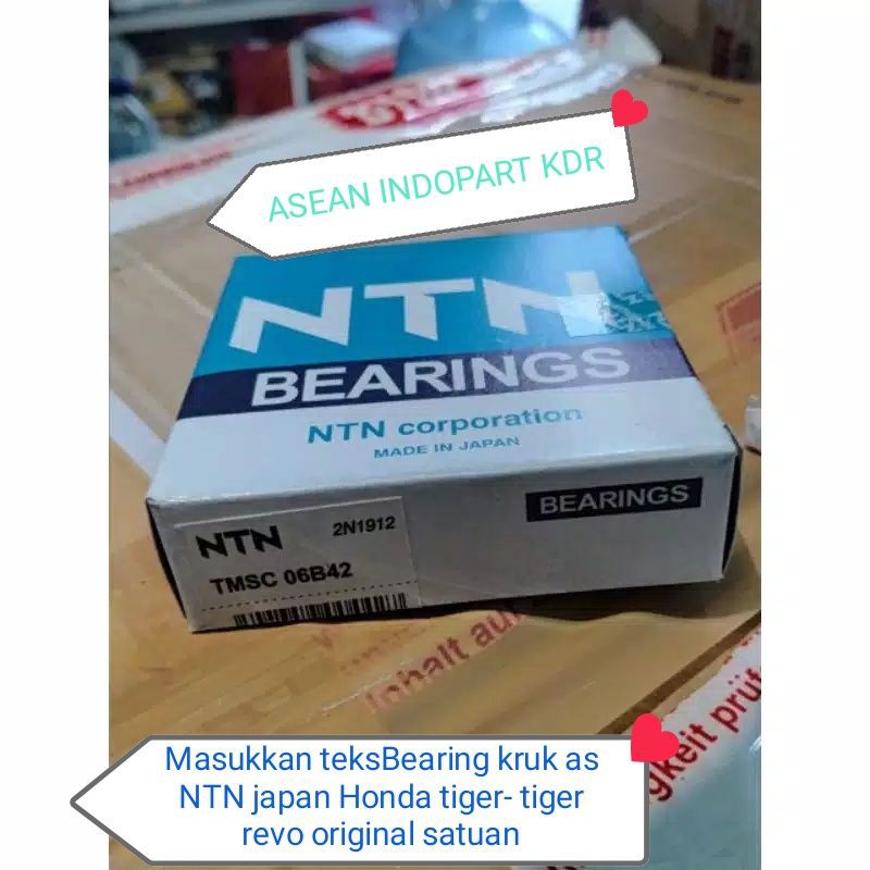 Bearing kruk as NTN japan Honda tiger- tiger revo original satuan
