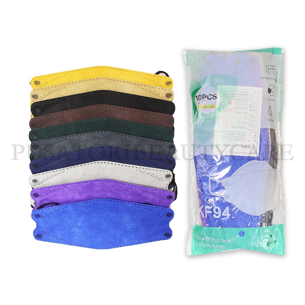 MASKER KF94 WARNA RAINBOW WARNA MIX MASKER KF94 WARNA WARNI