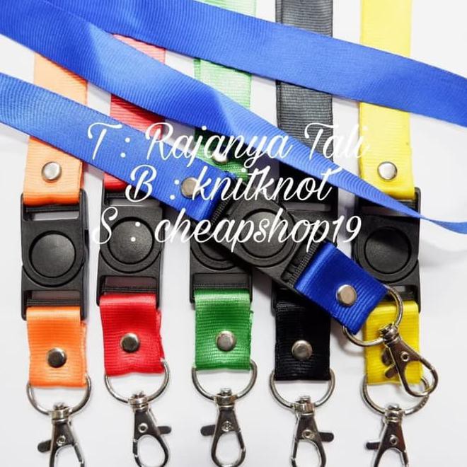 

Tali Id Card/Tali Lanyard 2Cm Dengan Stopper List Diskon