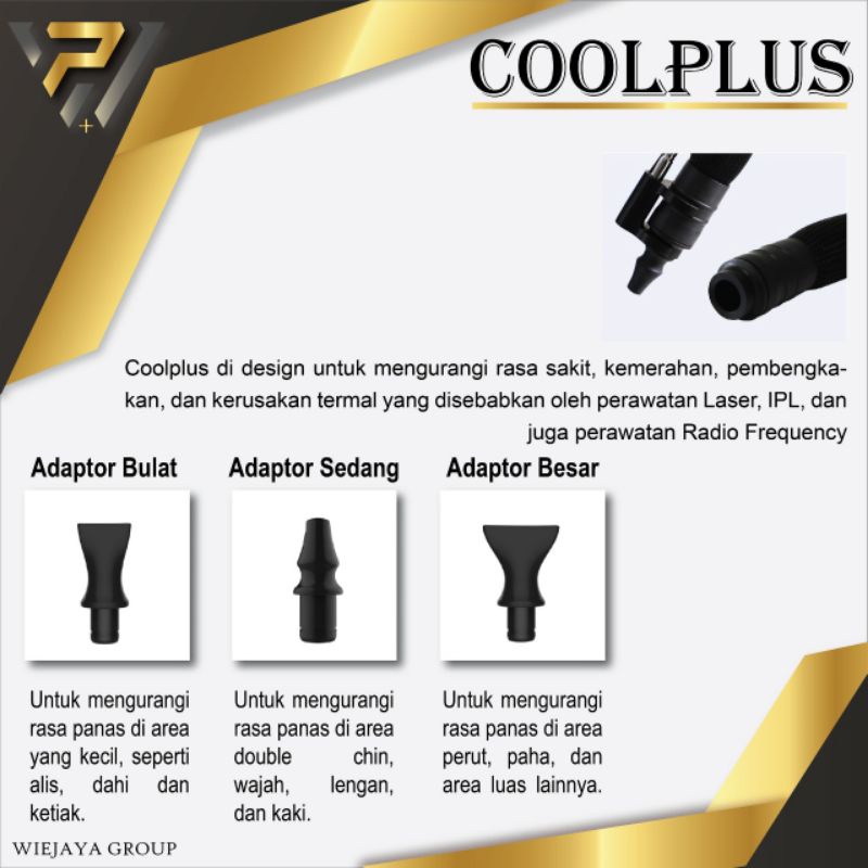Alat Kecantikan Pendingin Kulit Coolplus Cooling Skin Laser IPL RF Original Garansi
