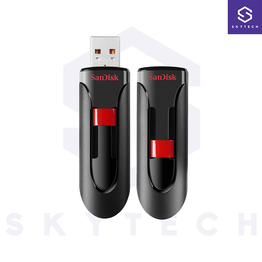 FLASHDISK SANDISK 64GB CRUZER GLIDE CZ60 ORIGINAL GARANSI RESMI