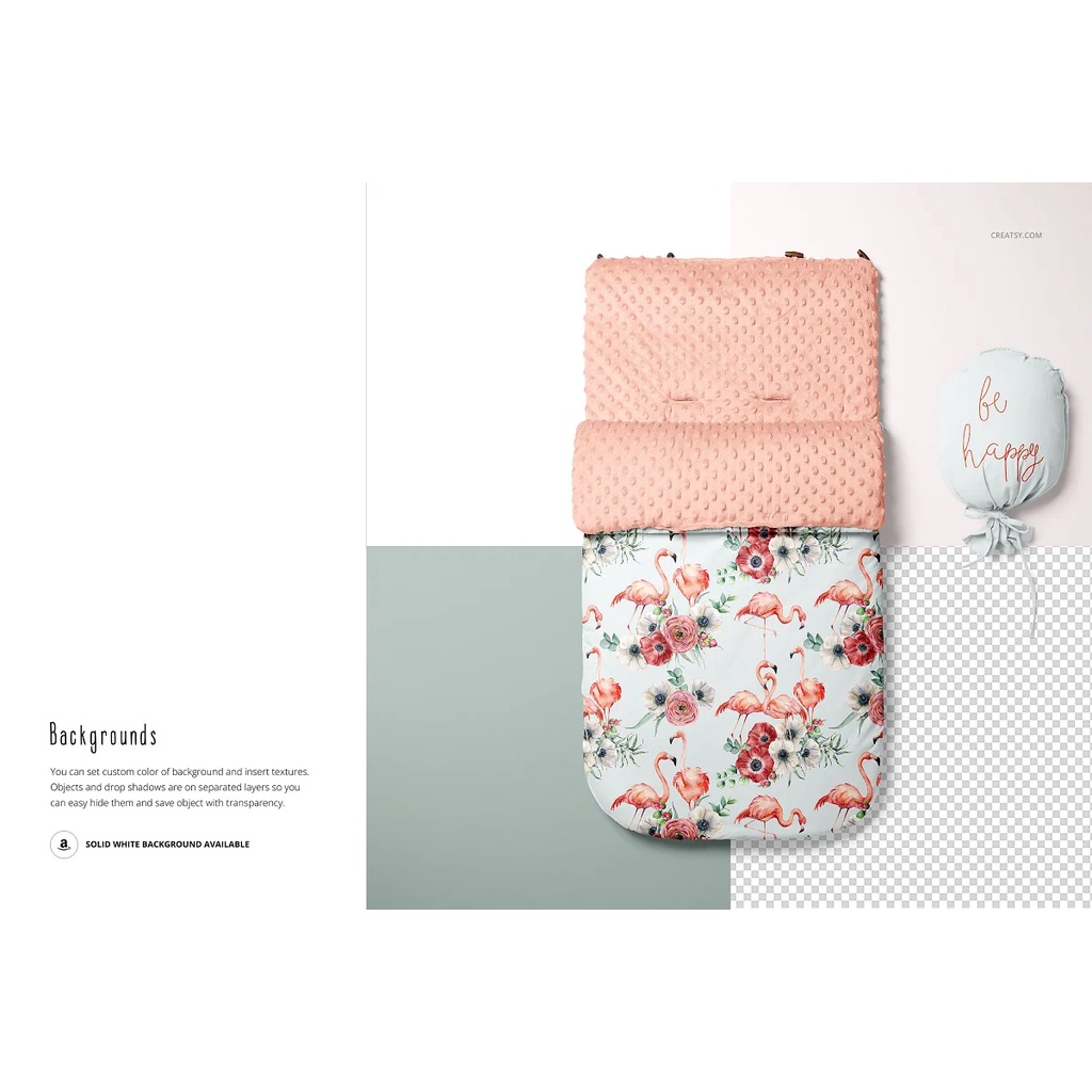 Baby Sleeping Bag Mockup Set