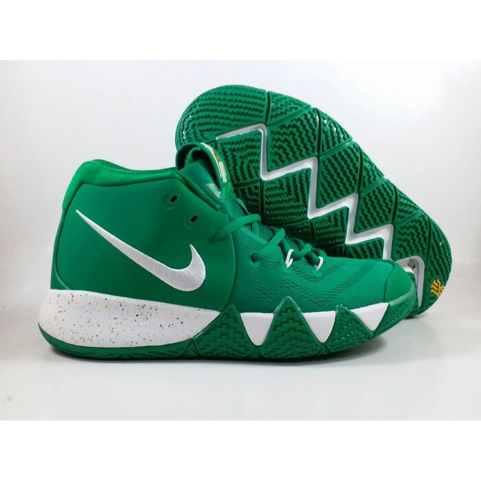 sepatu basket nike kyrie 4 green white