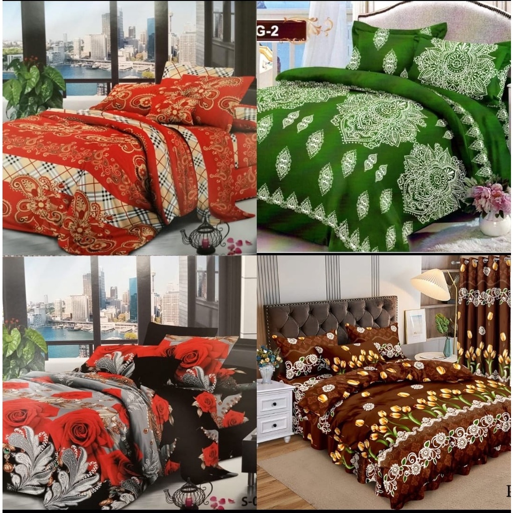 Sprei Set JUMBO 240x200 Katun BONITA