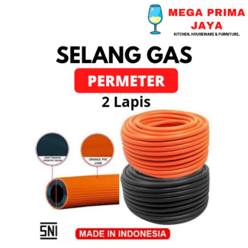 Selang Gas Meteran Selang Regulator Meteran