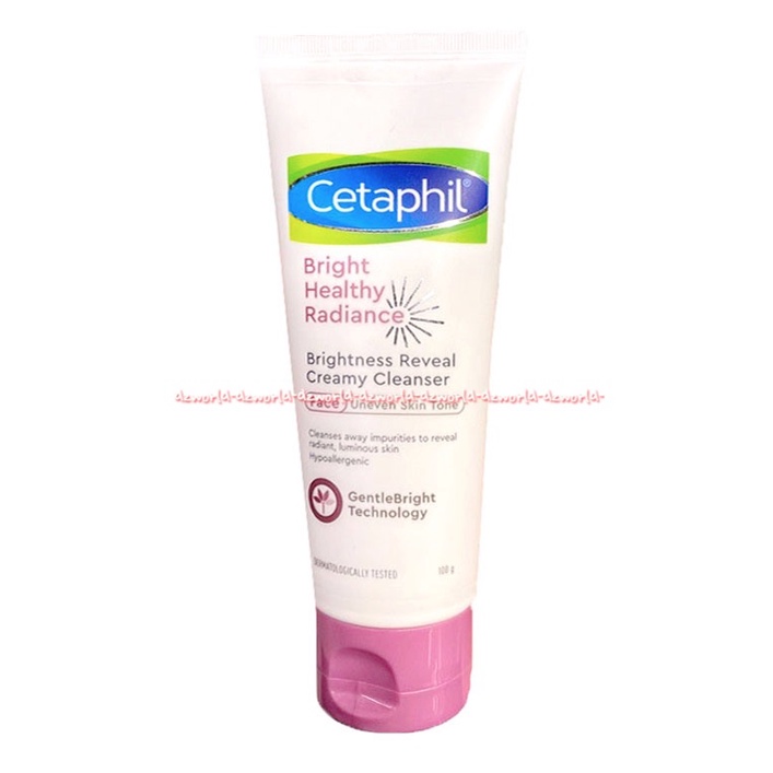 Cetaphil Bright Healthy Radiance 100gr Face Uneven Skin Tone Sabun Pembersih Wajah Muka Cetapil