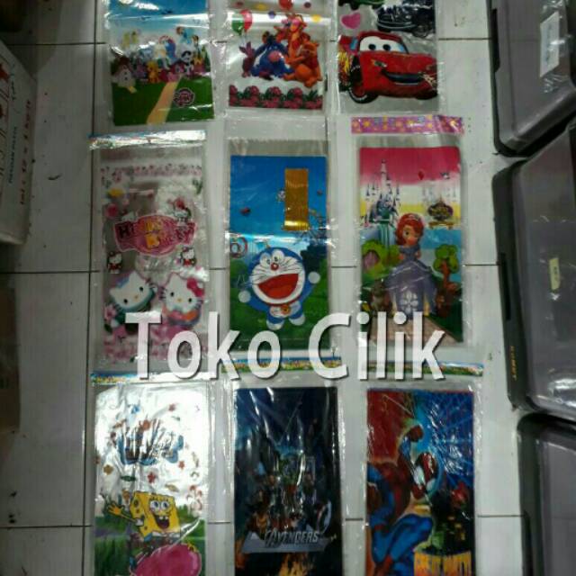 

Plastik /OPP /ulang /tahun /karakter /small /kecil /souvenir /kado /karakter