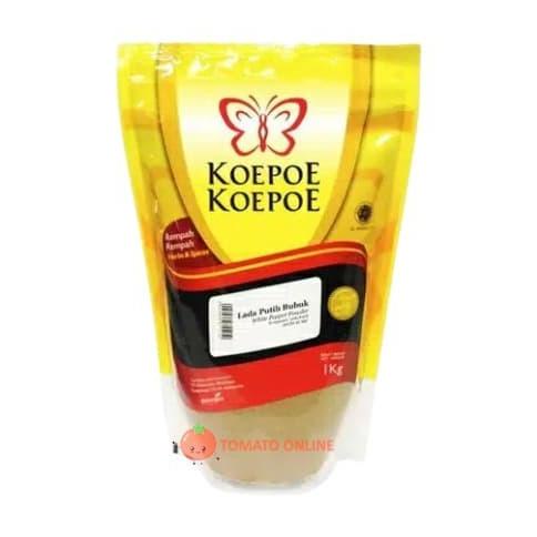 

Lada Putih Bubuk / Merica Koepoe Koepoe 1 kg / 1kg