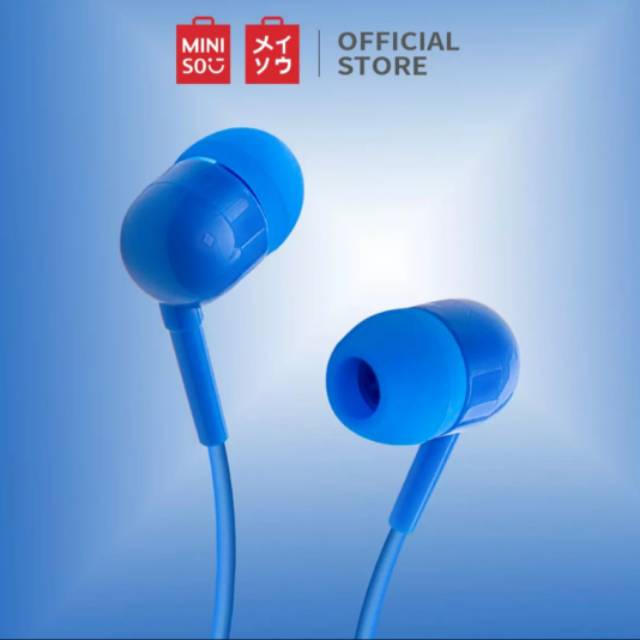 SALE  EARPHONE MINISO ORIGINAL - BLUE