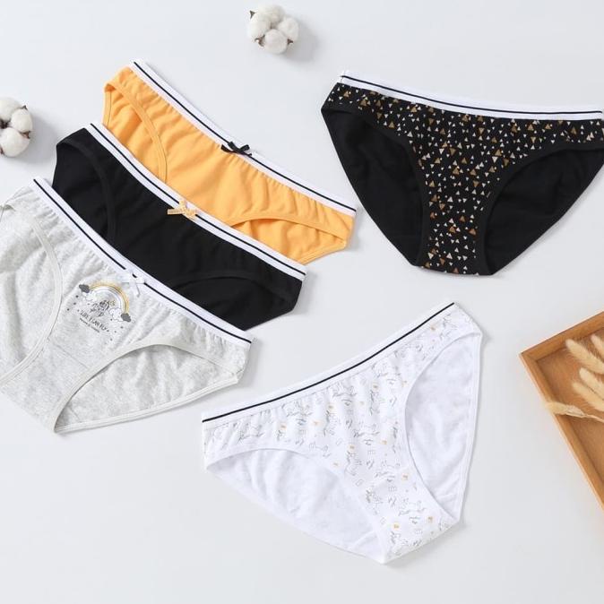 ORDER-KIRIM Panty Pack (Celana Dalam) Young Hearts Magic Fly, Mini - Y20-G00554MIX