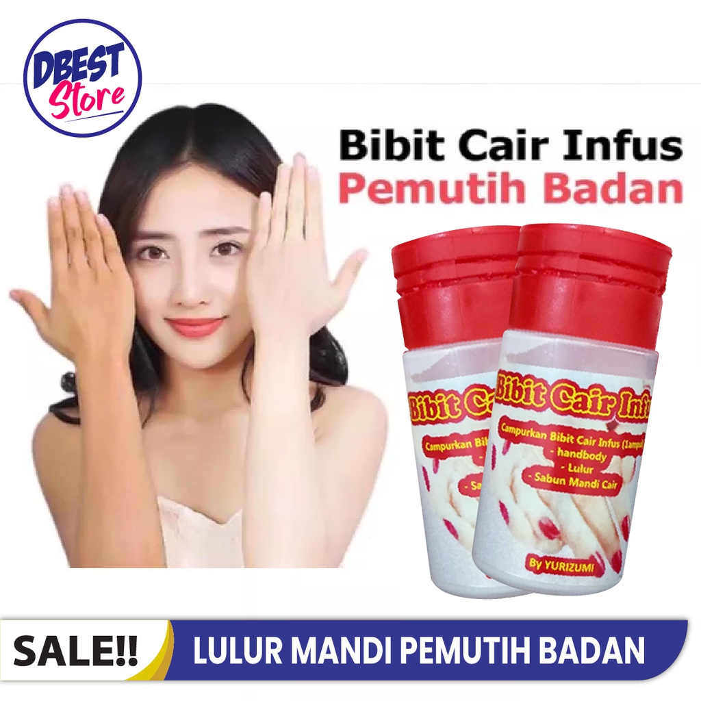 ( Bisa COD ) - BCI Bibit Cair Infus Pemutih Badan Original 100%