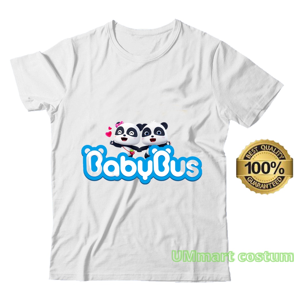 BABYBUS Kaos Anak Lucu Motif Babybus Best Quality