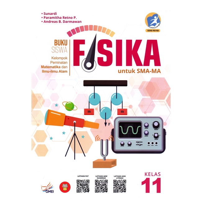 Best Seller Yrama Widya - Sma/Ma Kls.Xi Fisika : Buku Peminatan Mipa Premium K13-R Original