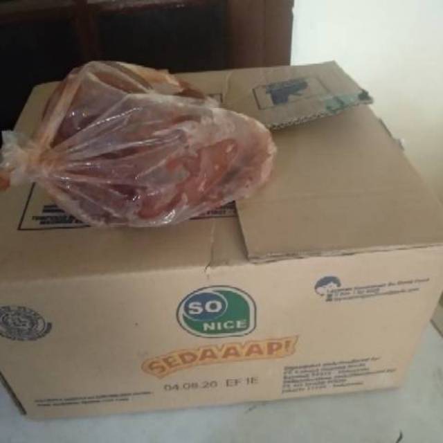 Nugget Sonice kartonan bonus hati sapi + mayones