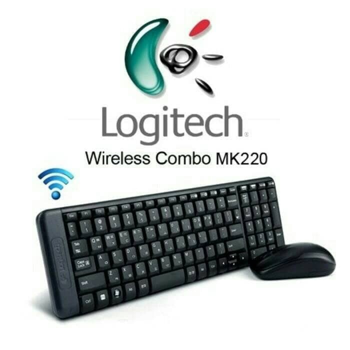 Keybord &amp; Mouse Wireless Combo Logitech MK220