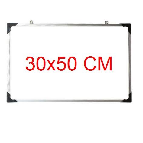

Special Promo |u36￥ White Board Papan Tulis Gantung Ukuran 30 cm x 50 cm Free Spidol dan Penghapus