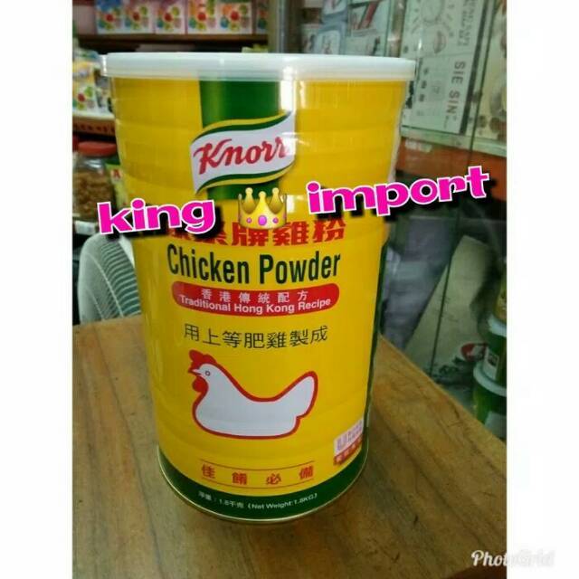

Knorr Chicken Powder Hongkong 1,8 kg