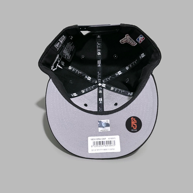 TOPI NEW ERA ORIGINAL 950 NBA FINAL TORONTO RAPTORS BLACK