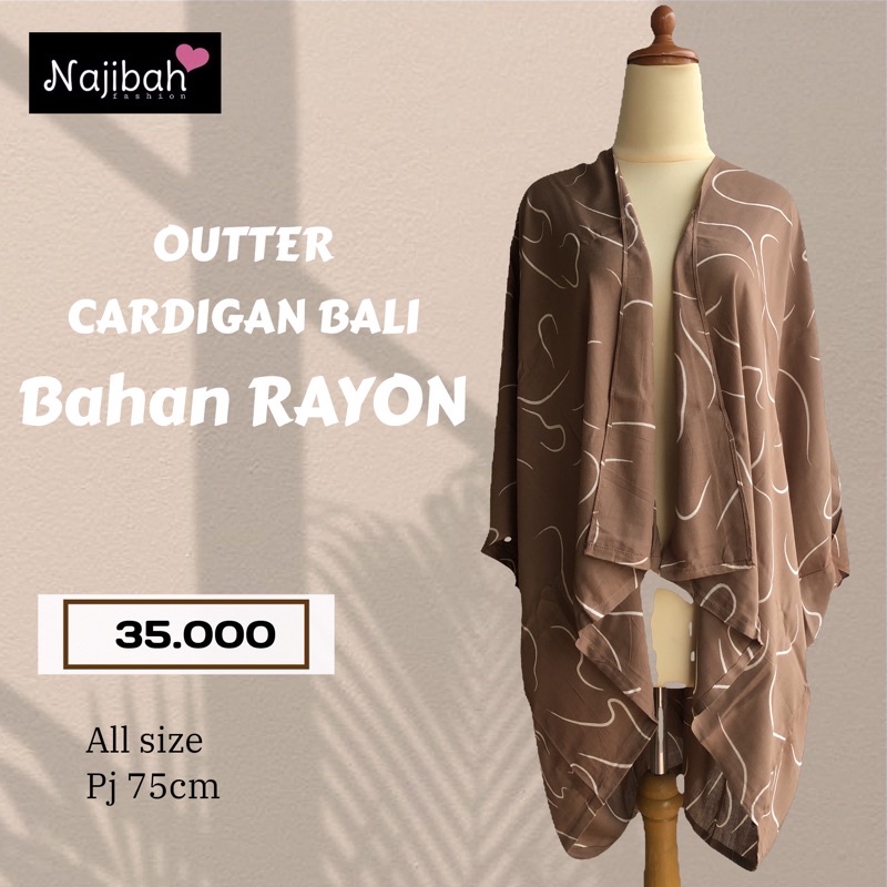 Cardigan Rayon / Outter Rayon