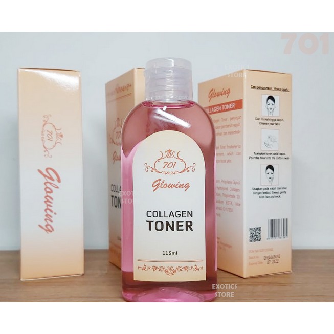 toner collagen 701 toner wajah 115ml toner collagen 701 glowing