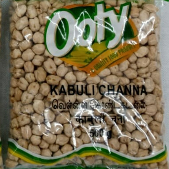 

vd201gf Ooty Kabuli Chana - White Chole 500Gm Dscscv