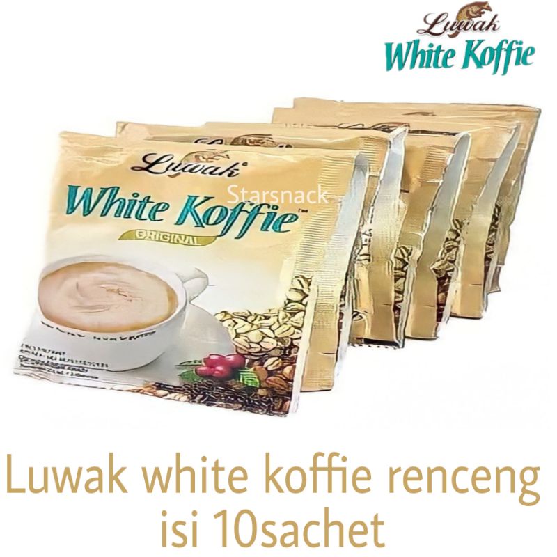 

Luwak White coffee renteng isi 10pc