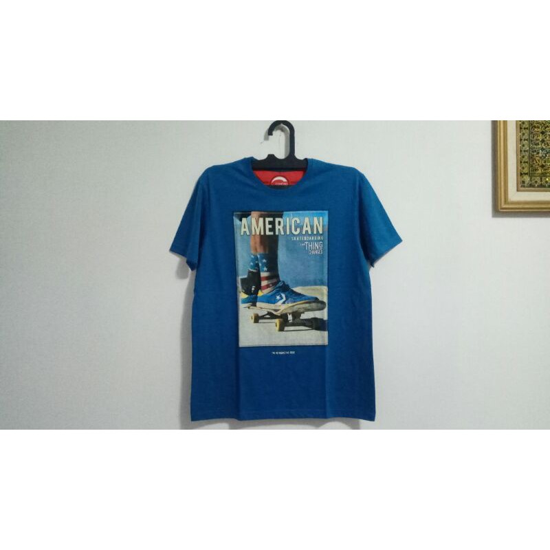 BIG SALE Kaos Skateboard Baru American Converse - Ukuran L | THRIFT & PRELOVED