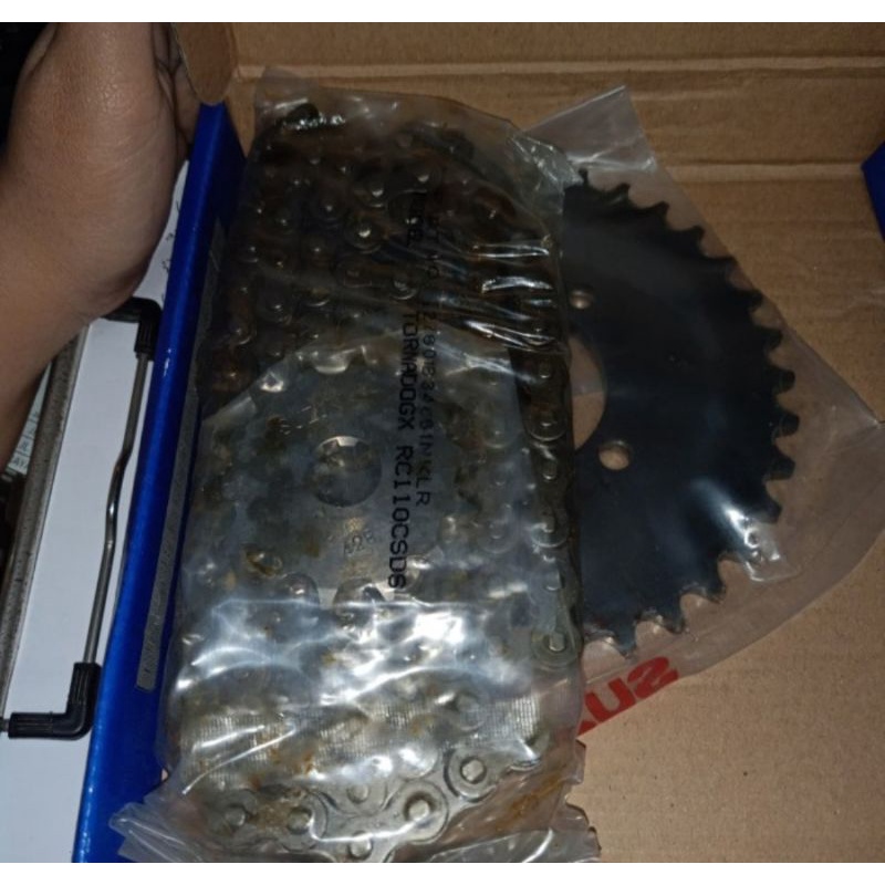 RANTAI GER SET GEAR SET SUZUKI TORNADO GX ORIGINAL SGP