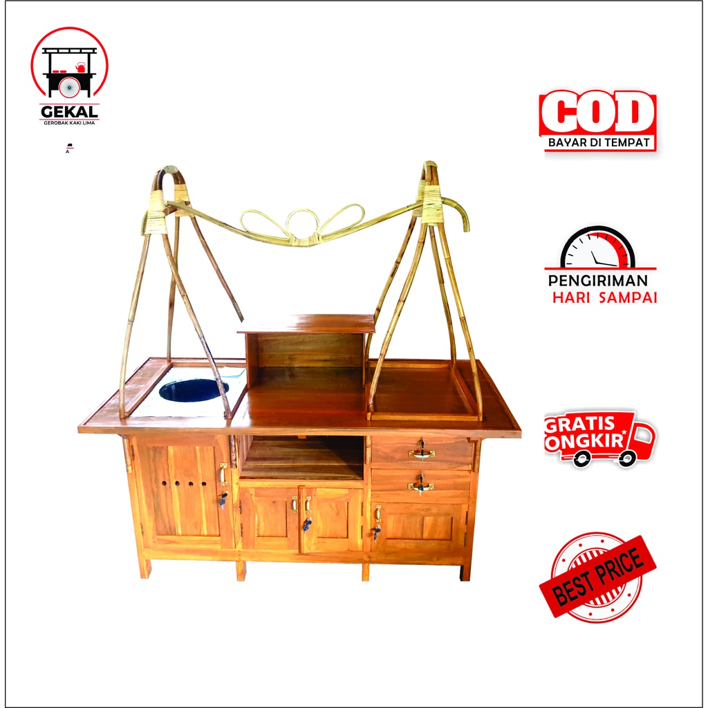 Gerobak Pikul Gerobak Soto Pikul Kudus Soto Kudus / Betawi